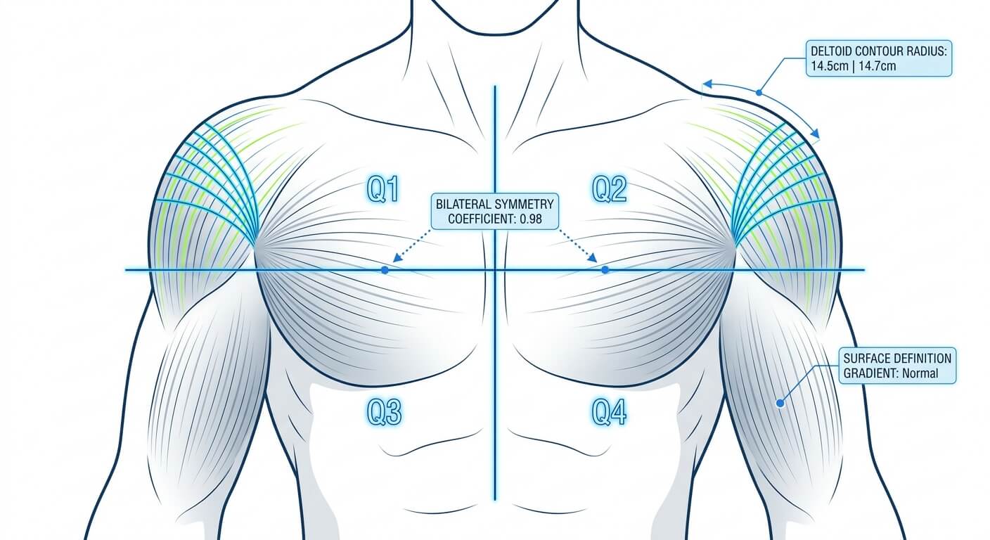 Diagram illustrating physiological morphological feature extraction